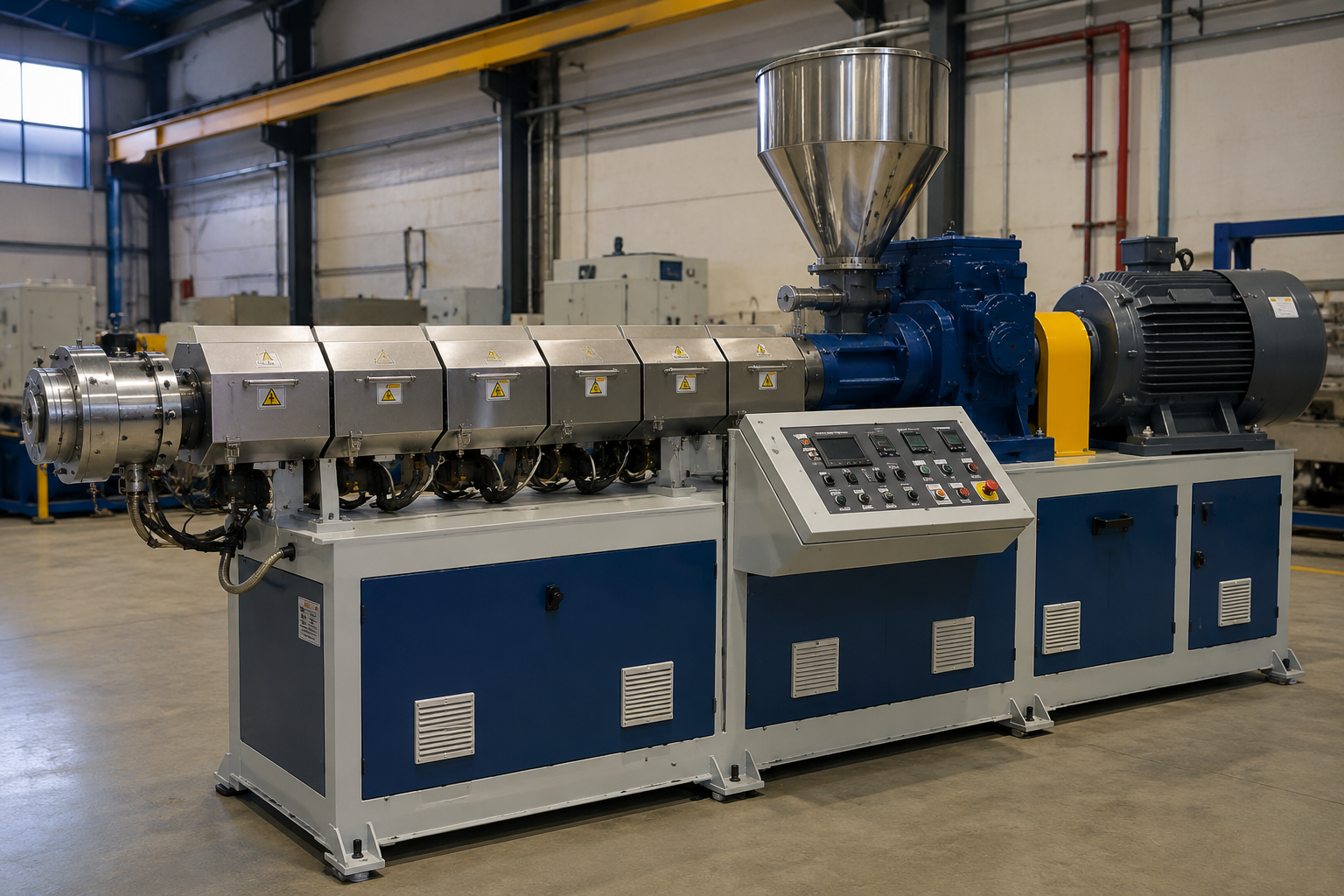 Foto do equipamento Extrusora de Pplástico