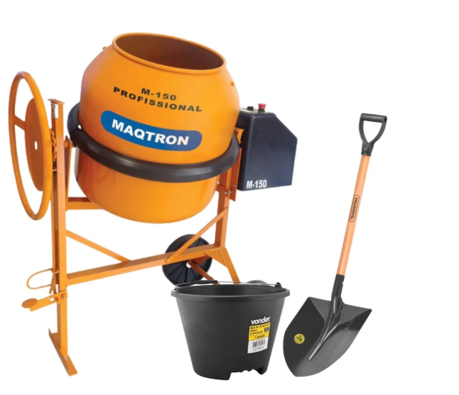 Foto do equipamento Betoneira Elétrica 400L