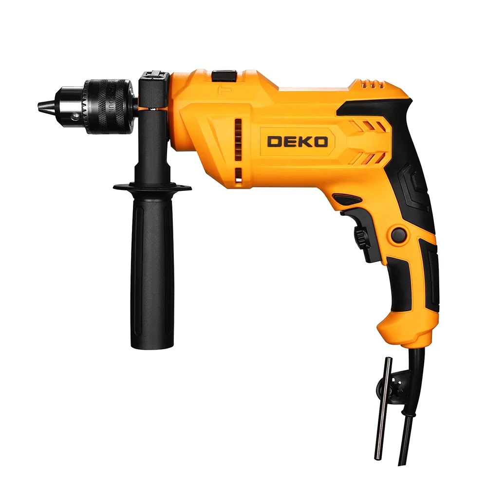 Foto do equipamento Furadeira de Impacto Profissional 12 POL 900W 110V com Maleta DEKO-DKID13G90-ST