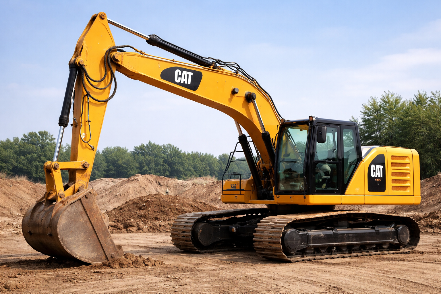 Foto do equipamento Escavadeira Hidráulica CAT 320 - TESTE